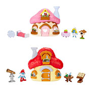 Smurfs 2 Mushroom House Wave 1 Playset Case